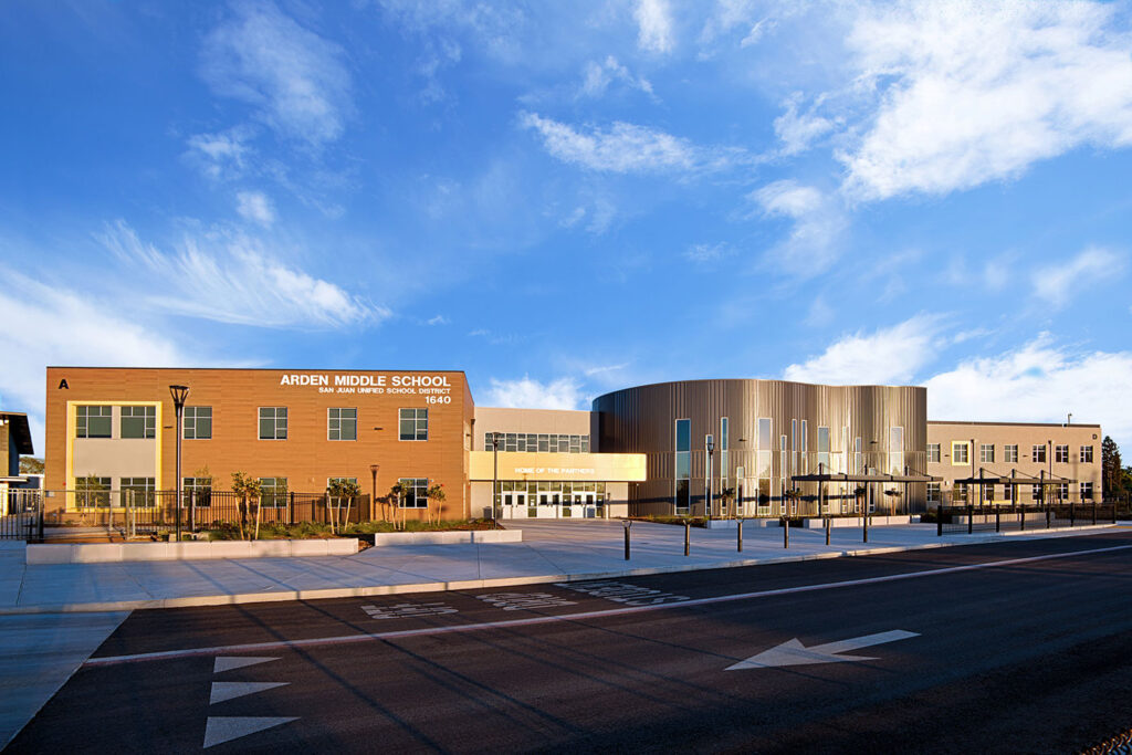 Arden Middle School Front Campus