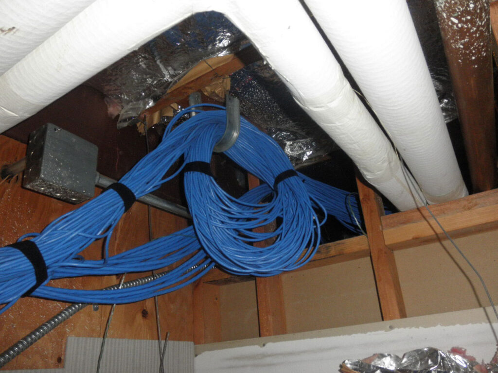 Manteca High School Infrastructure Wiring 2